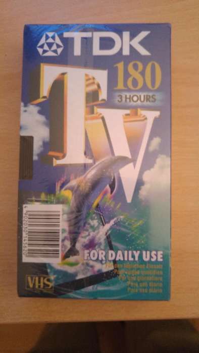 Sealed Virgin VHS Cassette