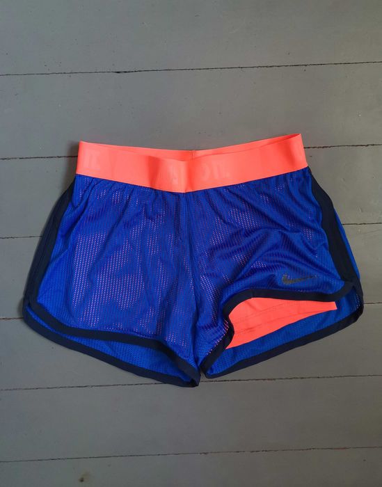 шорти для бігу nike dry-fit жіночі з лосинами s розмір