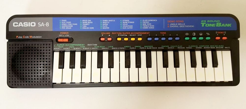 Keyboard Casio dla dzieci, z małą klawiaturą, japoński