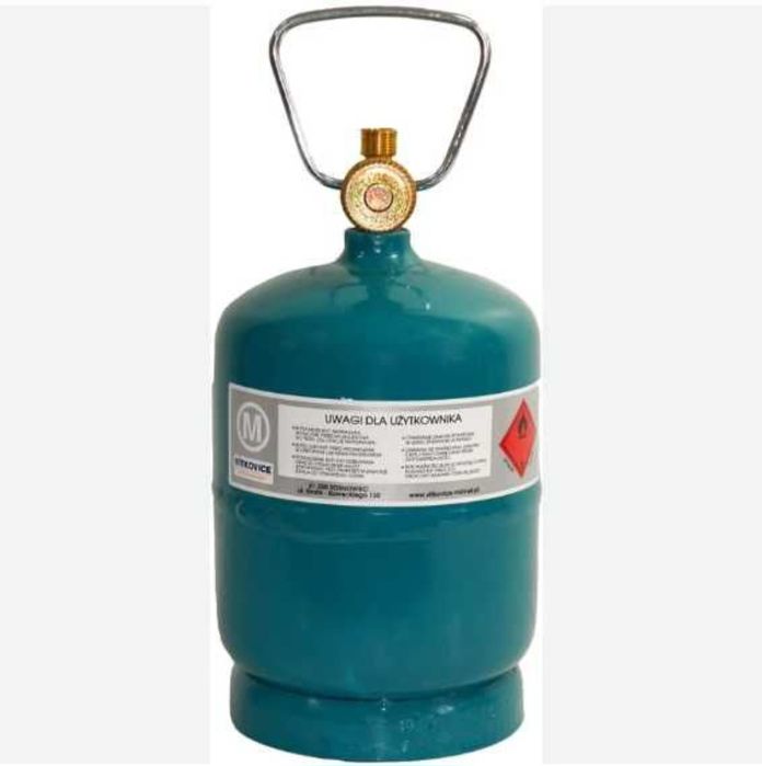 Газовий балон 1кг (2400мл) польський туристичний балон