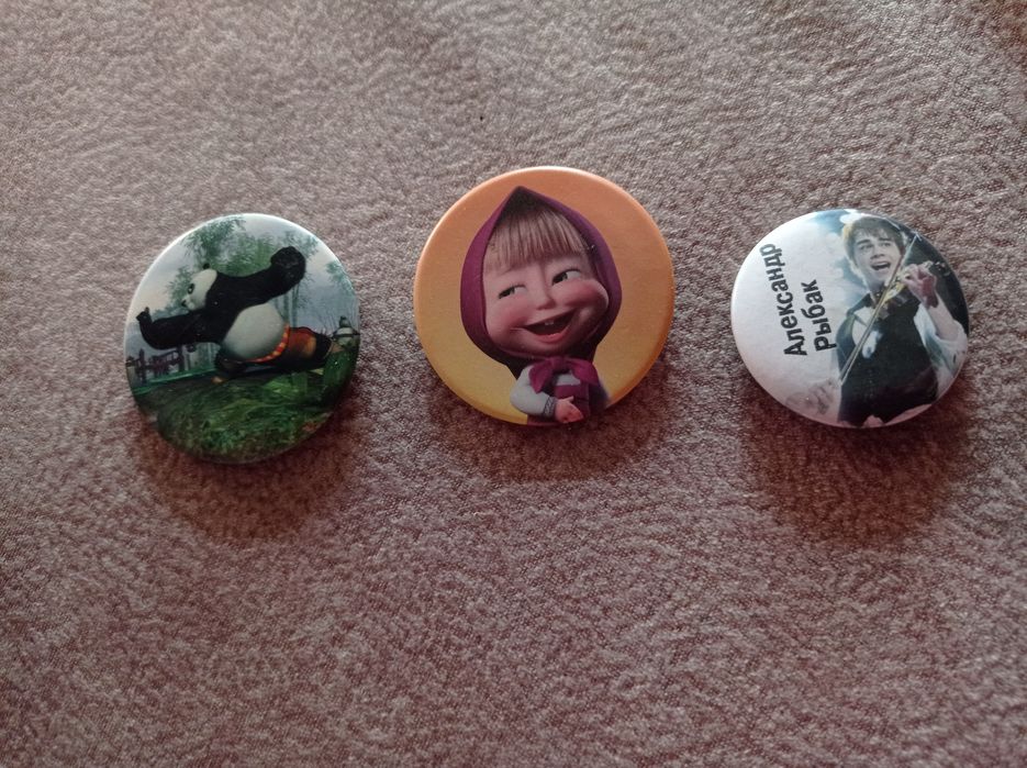 Значки новые и СССР