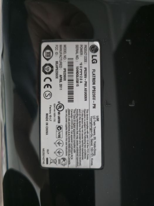 Монітор LG flatron IPS236V-PN 23"