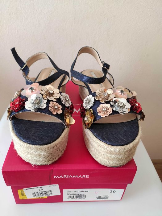 Buty Maria Mare Espadryle r.39