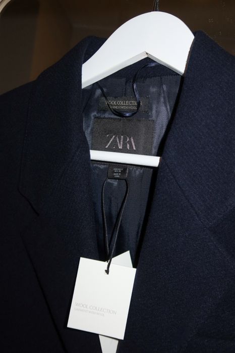 Пальто-жакет Zara, вовна, в стилі bazhane