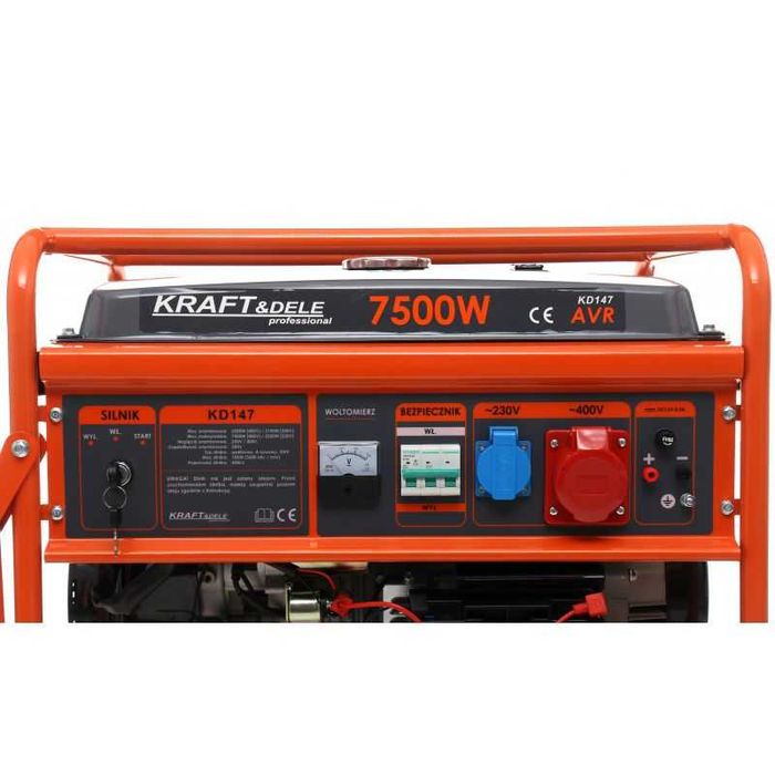 AGREGAT prądotwórczy 7500W 230V/400V 15KM ROZRUCH ELEKTRYCZNY