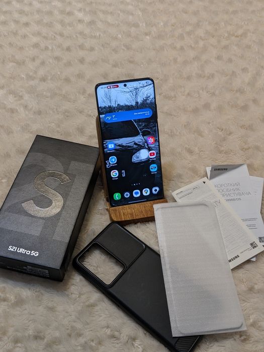 ‼️2sim 256gb‼️Доки S21 ultra 2 sim SM-G998B Samsung galaxy s21ultra 25