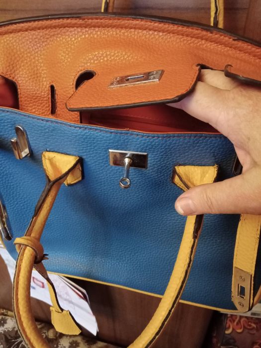 Жін.сумка в стилі Hermes екошкіра