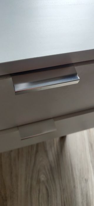 Stoliki nocne białe skandynawskie 2 szt