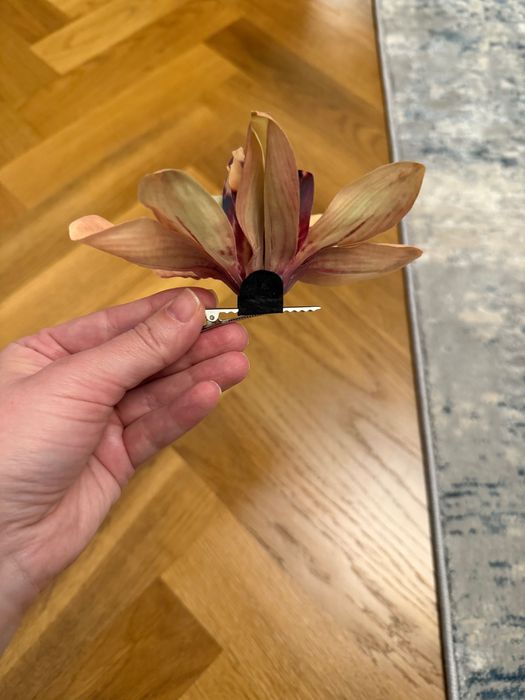 Spinka do włosów duże kwiaty