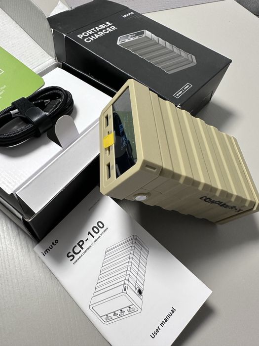 Powerbank Павербанк imuto scp-100 27200 mAh 100W