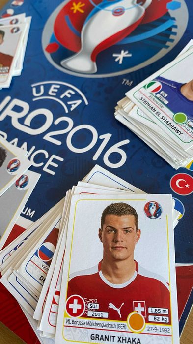 Cromos Euro França 2016