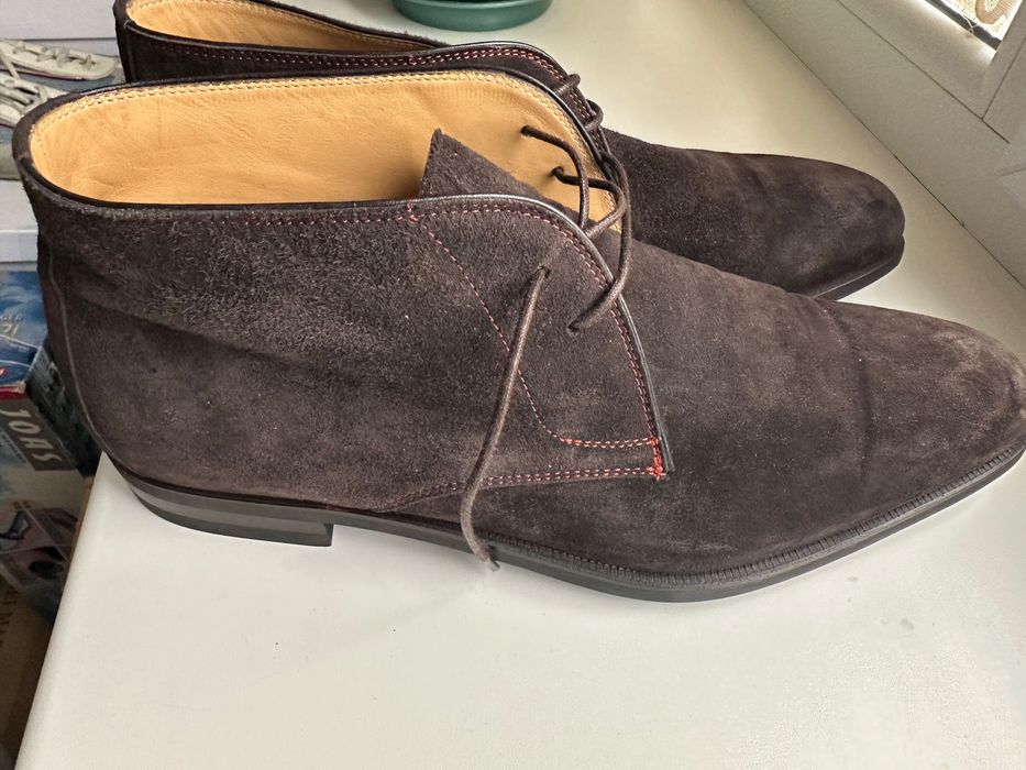 Franck Namani чоботи чоловічі замша