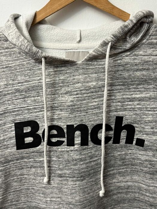 Bluza z kapturem bawełniana oversize crop hoodie Bench 36 38 S M