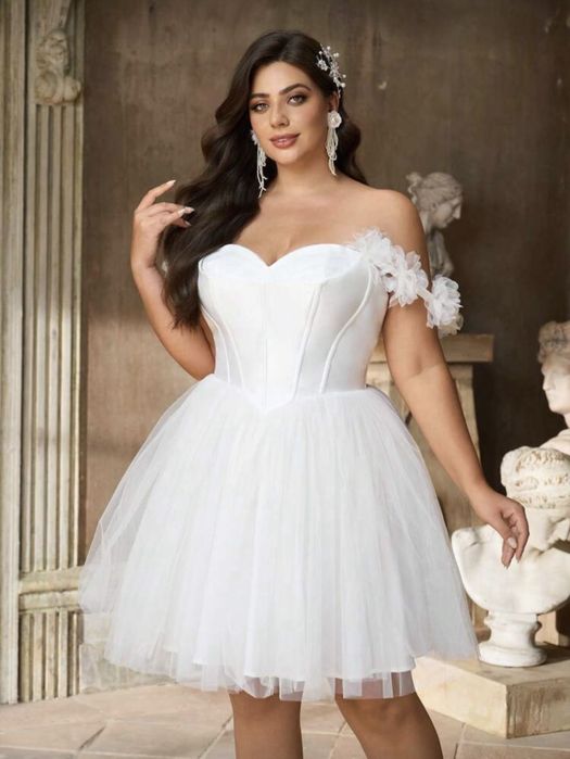 весільна сукня коротка нова