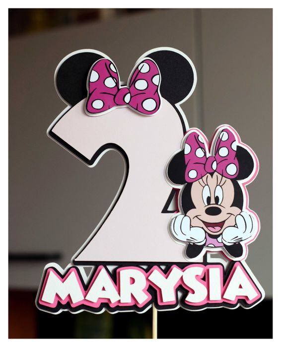 topper myszka Minnie