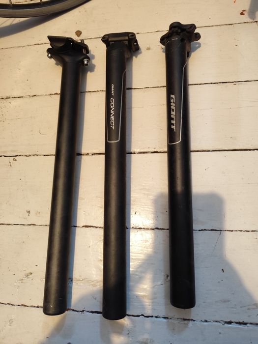 Sztyca aluminiowa Giant, rozmiar 30,9mm/37,5cm używana