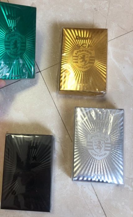 Baralhos de Cartas do Benfica e Sporting
