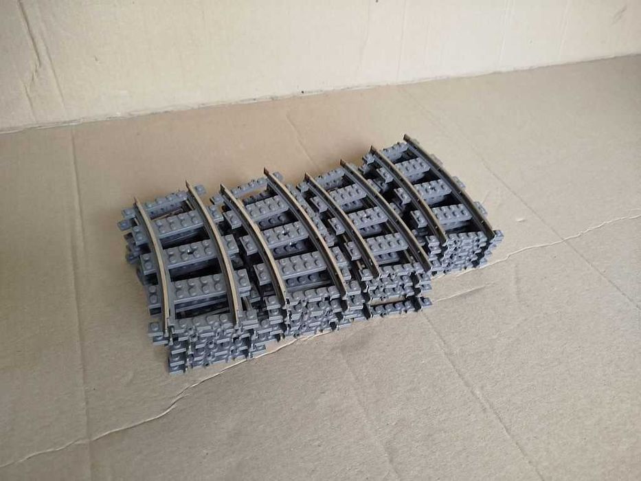 Lego tory 9 Volt łuki  19 szt