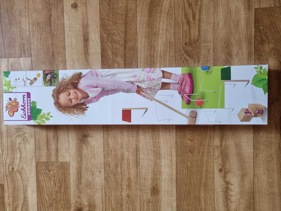 Einchhorn outdoor krocket (krokiet golfowy) drewniane