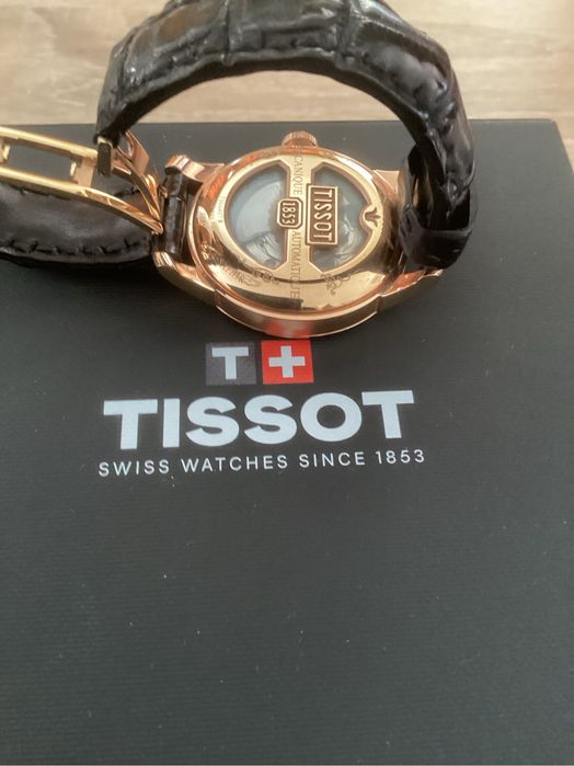 Годинник Tissot Le Loche Powermatic 80 Gold Sapphire (оригінал)