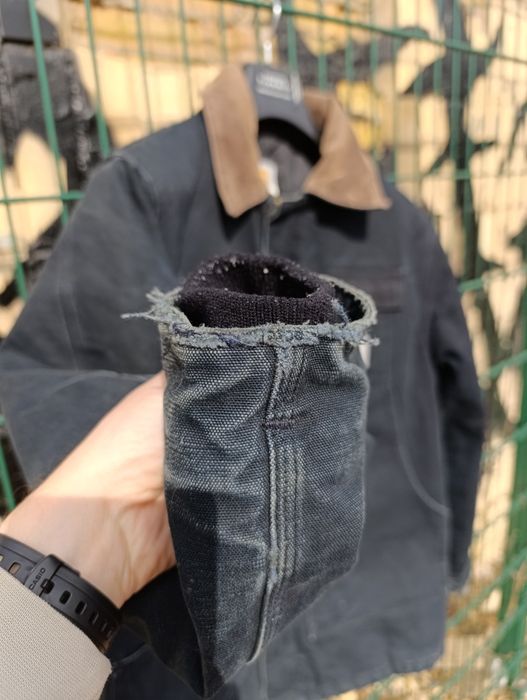 Винтажная рабочая куртка carhartt traditional coat duck made in usa