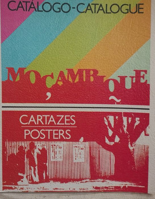 Raridade: Catálogo Cartazes Moçambique (1988) + Postal Autografado (1983) – Coleção Teresa Rosa de Oliveira
