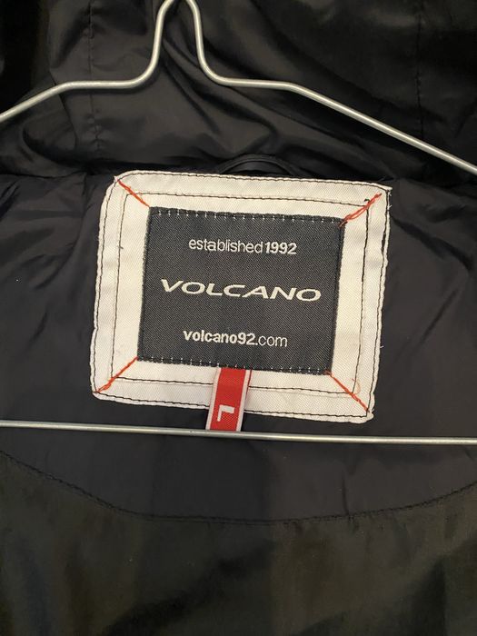 Kurtka czarna przejsciowa/ zimowa Volcano L