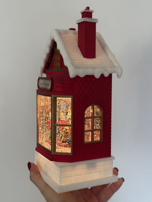 Музична різдвяна хатинка / Новорічний декор