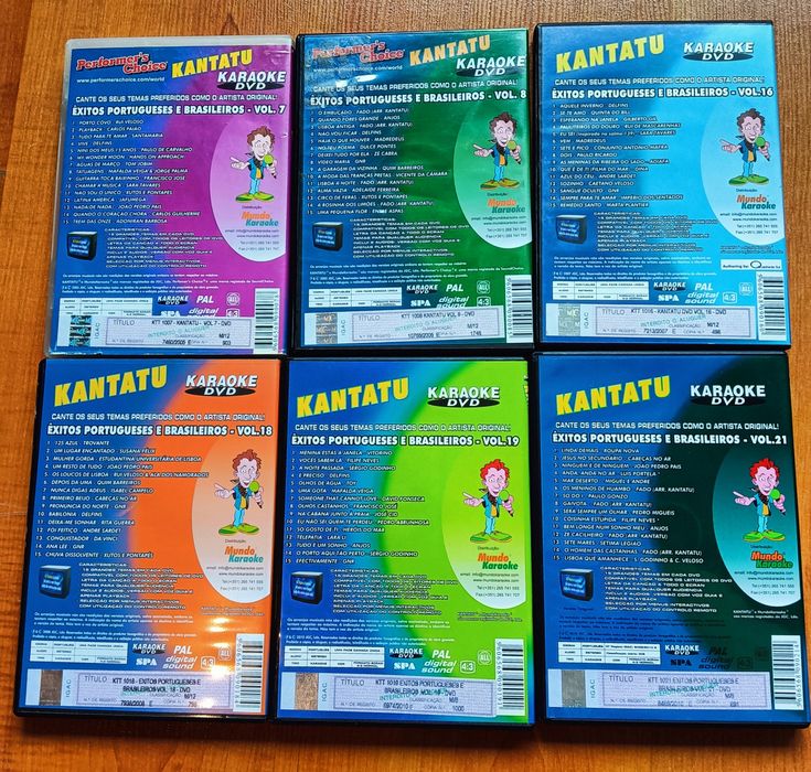 10 Karaoke DVDs64398417823105121