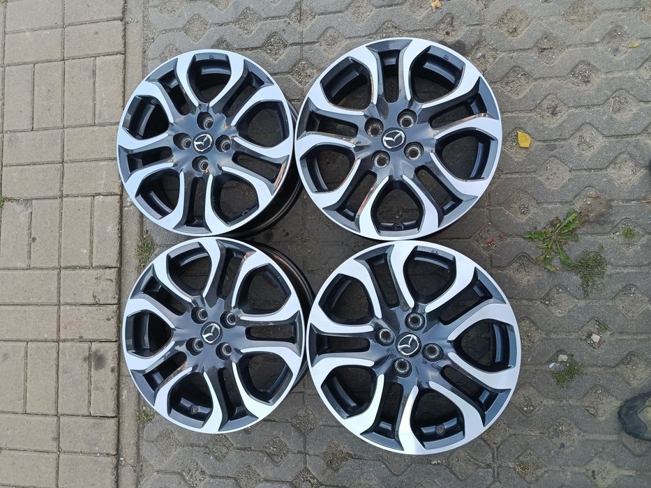 Felgi Aluminiowe 16 4x100 Mazda jak Nowe komplet Jasło
