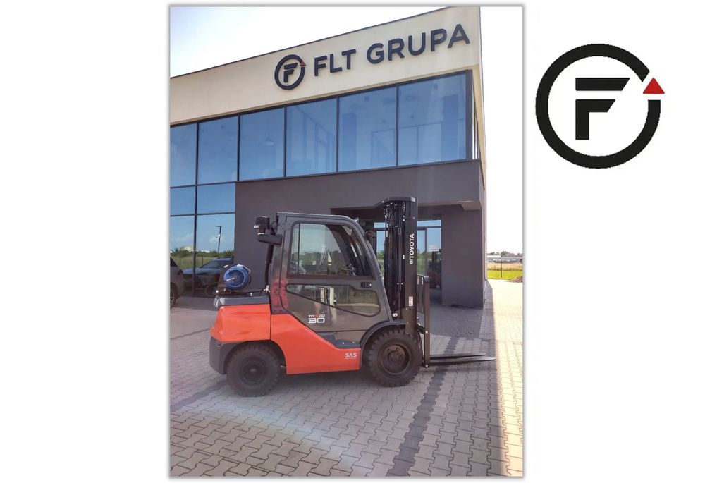 Toyota 02-8Fgf30  Czołowy Wózek Widłowy Lpg Toyota 02-8Fgf30