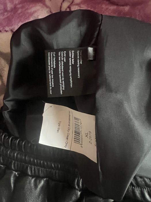 Брюки best штани жіночі натуральна шкіра джогери best