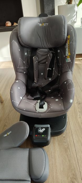 Fotelik Caretero TWISTY FIX iSIZE 0-18 kg szary
