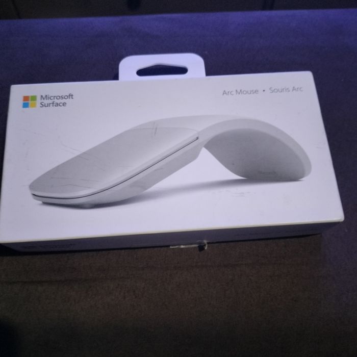 Microsoft Surface Arc Mouse Bluetooth Składana biała Optyczna PC Lapt
