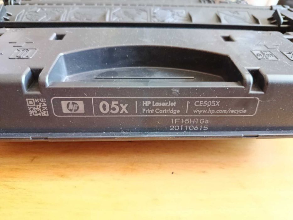 Картридж HP LJ CE505X оригінал з чекою, без упаковки