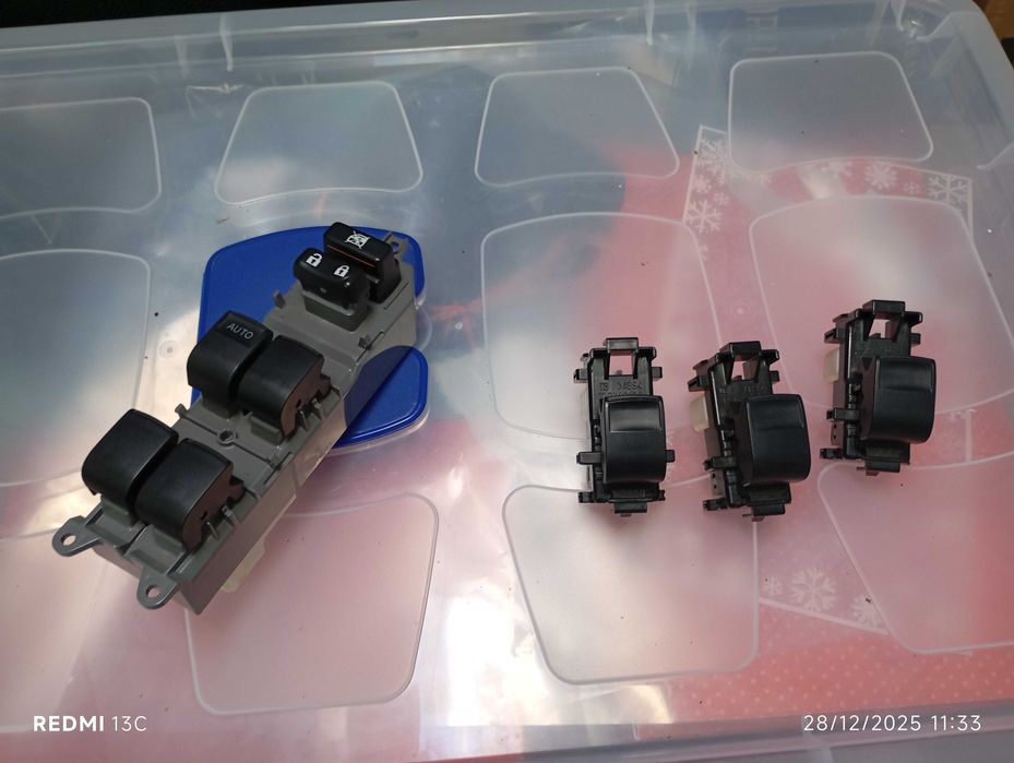 Botões vidros elétricos Toyota