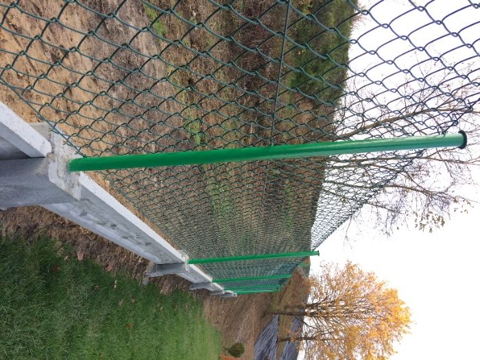 ogrodzenia z siatki + podmurówka komplet