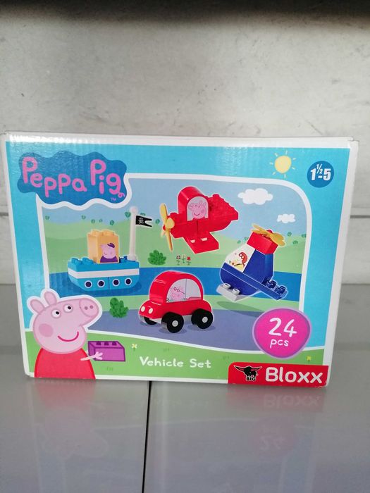Bloxx Peppa Pig klocki pojazdy 1,5-5 lat