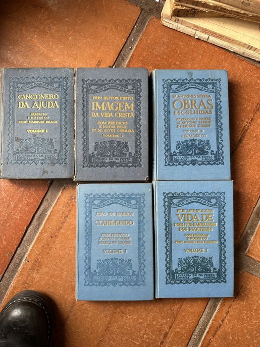 lote livros raros da Colecção de Clássicos Sá da Costa
