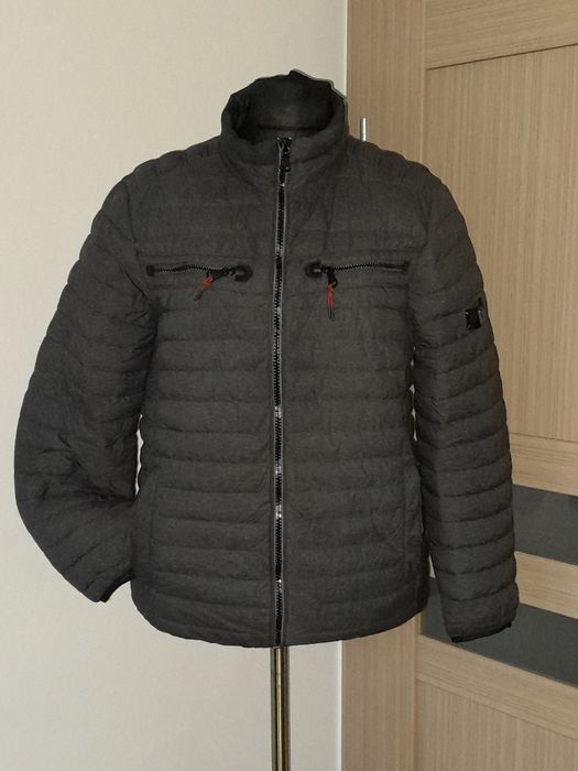 M/48 Kurtka męska Dunmore zimowa jesienna szara