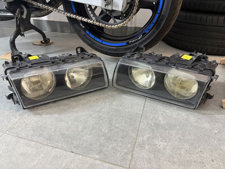 Lampy przód BMW E36 komplet AL Automotive  Lighting