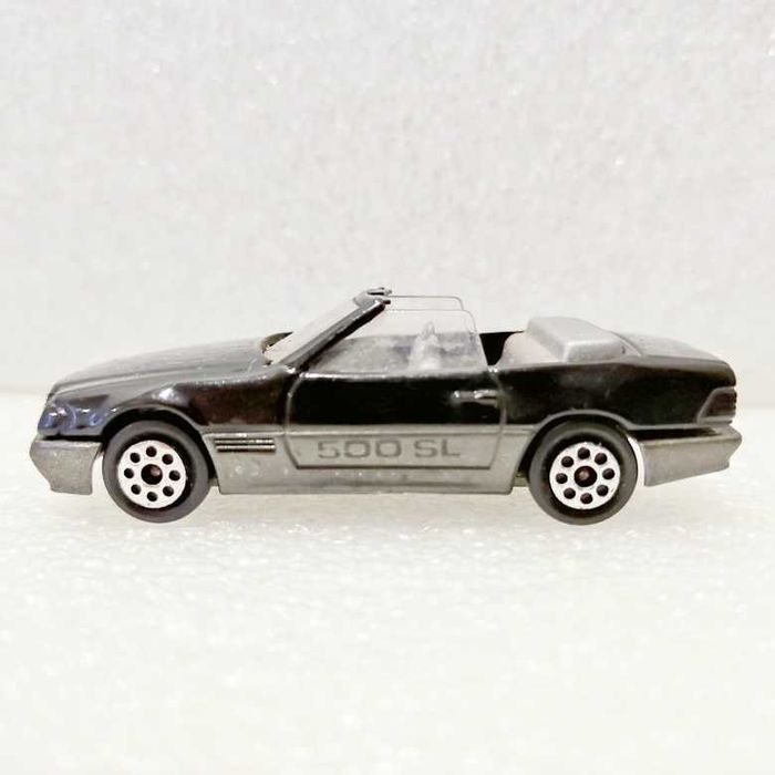 Majorette Novacar 105 Mercedes Benz 500 SL preto conversível