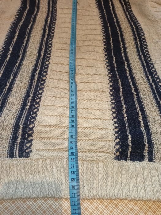 Wełniany sweter męski