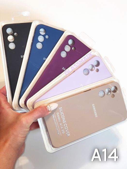 Чохол silicone cover Samsung A54 A34 A24 A14 чехол самсунг