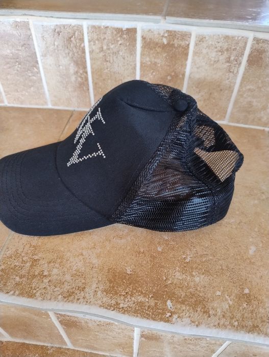 Czapka 52 58 cm h&m kaszkietka cekiny bejsbolówka regulowana daszek si