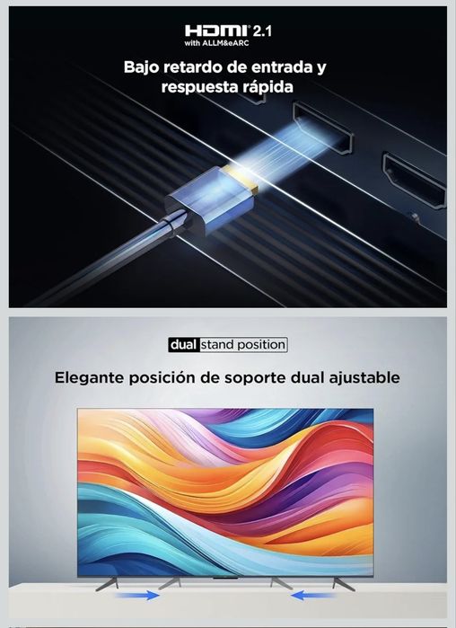 Televisor QLED Pro TCL 75T7B  NOVA EMBALADA DE FÁBRICA de 75 polegadas 4K ultra HD