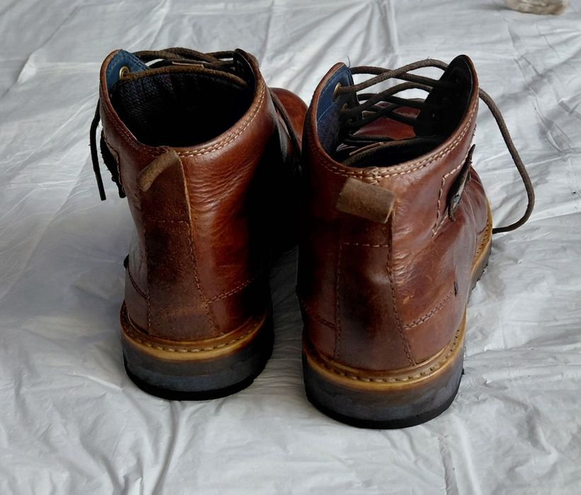 ботинки AM SHOE COMPANY. кожа размер 40