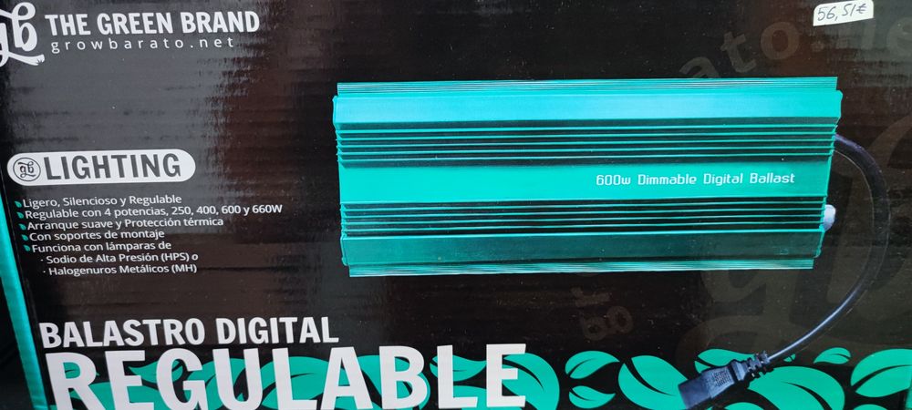 Kit HPS 600W Completo  cultivo Indoor Novo Caixa