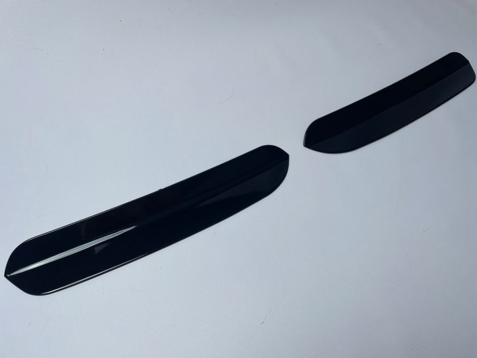 GOLF 4 5 6 7 8 Boczne Dokładki Oettinger Tylne spoilery Czarny Połysk