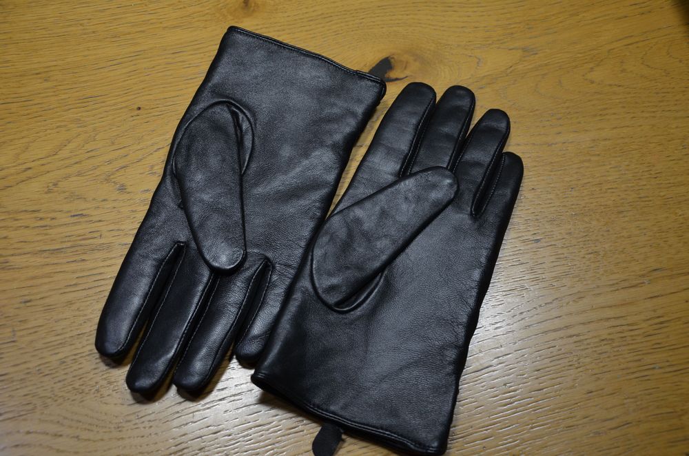 Dennis basso skórzane rękawiczki czarne  r. XL